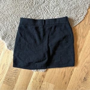 Free People Soulmate Sweater Skort Sz XS Black